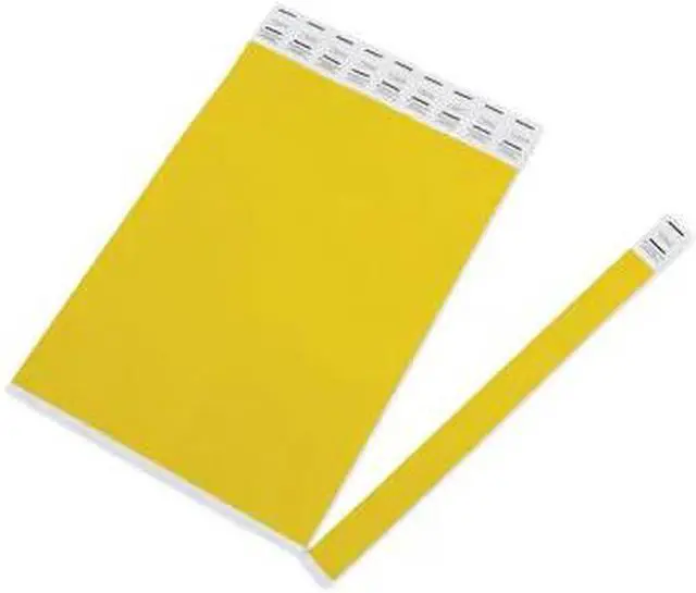 Alt view image 4 of 12 - Advantus® Security,Wristebands,Yl 91123