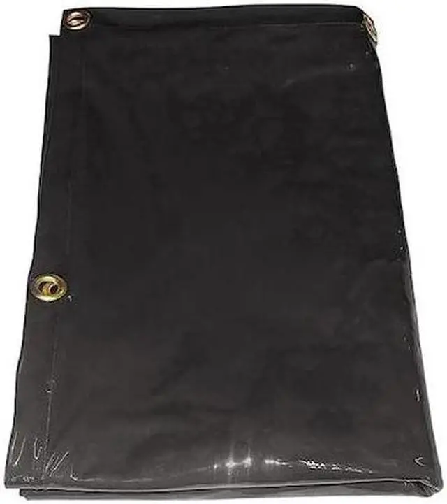 Main image of ZORO SELECT 22RN62 Welding Curtain, Transparent PVC, 6 ft. W., 4 ft. H., 13