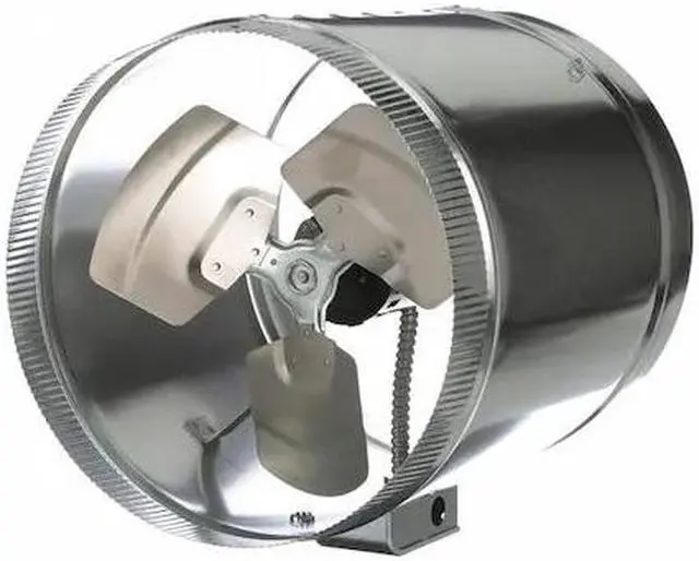 Alt view image 2 of 5 - Axial Duct Booster, Sleeve, 15-1/2 In. L