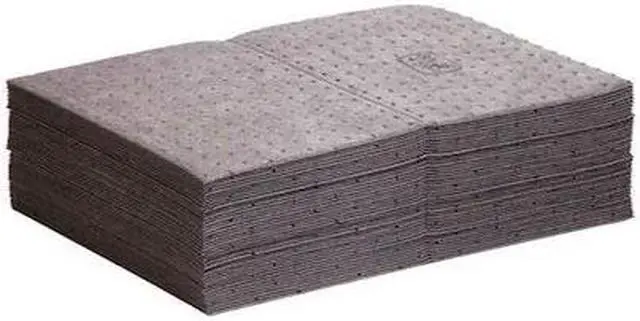 Main image of PIG MAT231 Sorbent Pad, 11 gal, 15 in x 20 in, Universal, Gray, 50 PK