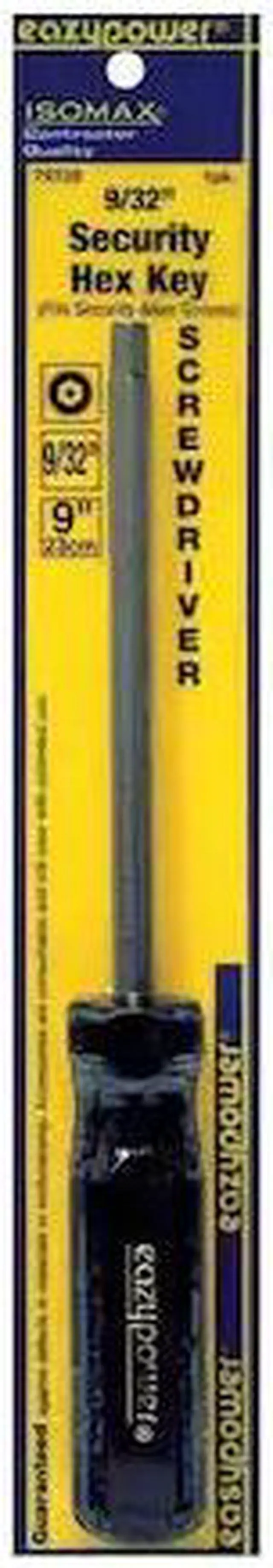 Alt view image 2 of 3 - Security Hex Screwdriver, 9/32 In
