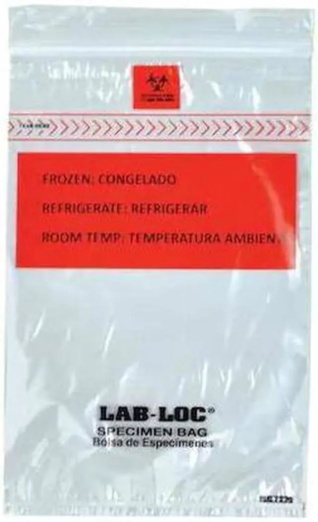 Alt view image 2 of 2 - LK PACKAGING LABZ69B Transfer Bag,1.75 mil Thick,LDPE,PK1000
