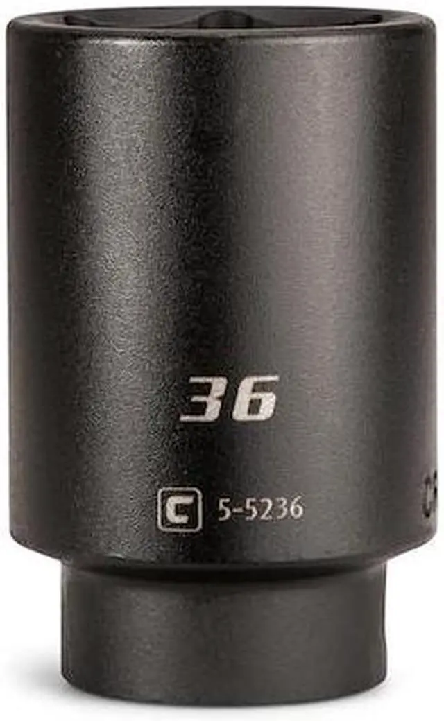 Main image of CAPRI TOOLS 5-5236 1/2 in Drive 36 mm 6-Point Metric Deep Impact Socket