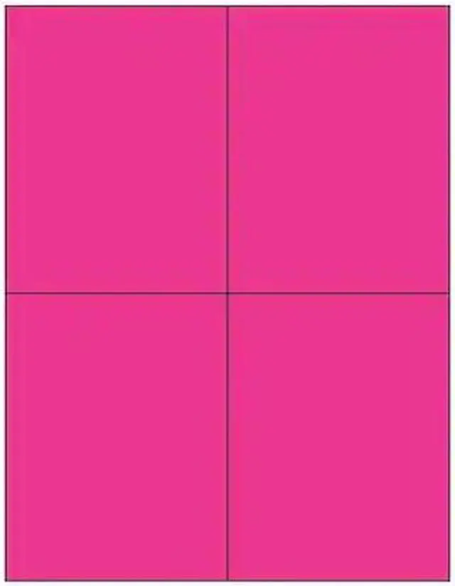 Main image of TAPE LOGIC LL183PK Tape Logic Rectangle Laser Labels, 4 1/4" x 5 1/2",