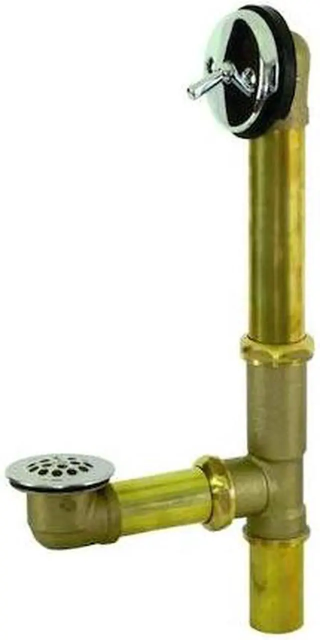 Main image of ZORO SELECT 35201 Trip Lever,Gold,Pipe 1-1/2" dia.