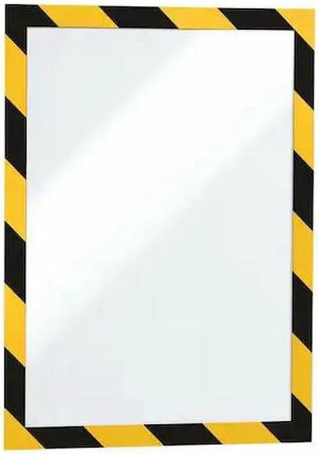 Main image of Durable 4770130 Twin-color Border Self-adhs Security Frame
