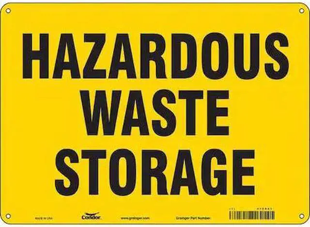 Main image of CONDOR 470D83 Safety Sign, 10 in Height, 14 in Width, Aluminum, Horizontal