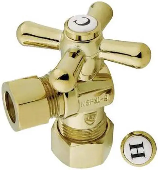 Main image of VINTAGE CC54402X 5/8-Inch O.D. Comp x 1/2-Inch O.D. Comp Quarter-Turn Angle