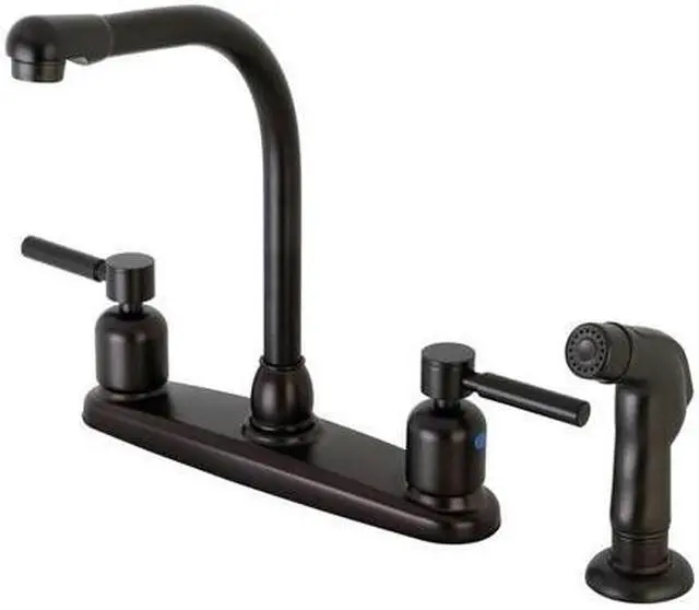 Main image of CONCORD FB755DLSP FB755DLSP 8-Inch Centerset Kitchen Faucet with Sprayer