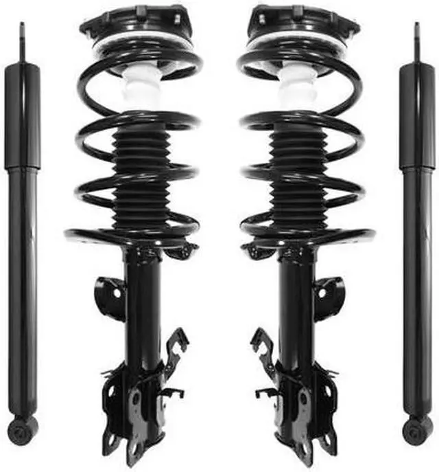 Alt view image 2 of 2 - Unity Automotive 4-11045-255170-001 Fnt & Rr Complete Strut Assembly Shock Kit For 2011-2017 Nissan Juke