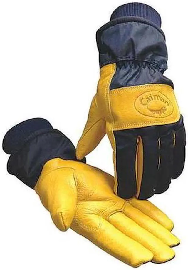 Main image of CAIMAN 1354-3 Cold Protection Gloves, Pigskin Leather Palm, Heatrac Lining,