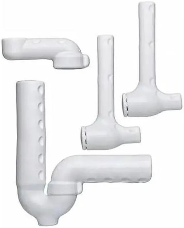 Main image of TRUEBRO 82194 1-1/4"- 1-1/2 " Dia., PVC, P-Trap, P-Trap Pipe Cover