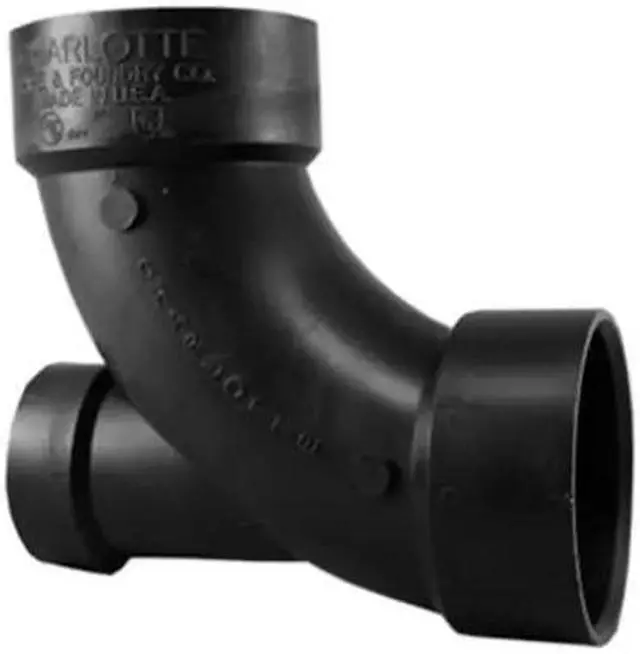 Alt view image 2 of 2 - ZORO SELECT 03025 90 Long Sweep Elbow,3 In x 1-1/2 In Hub