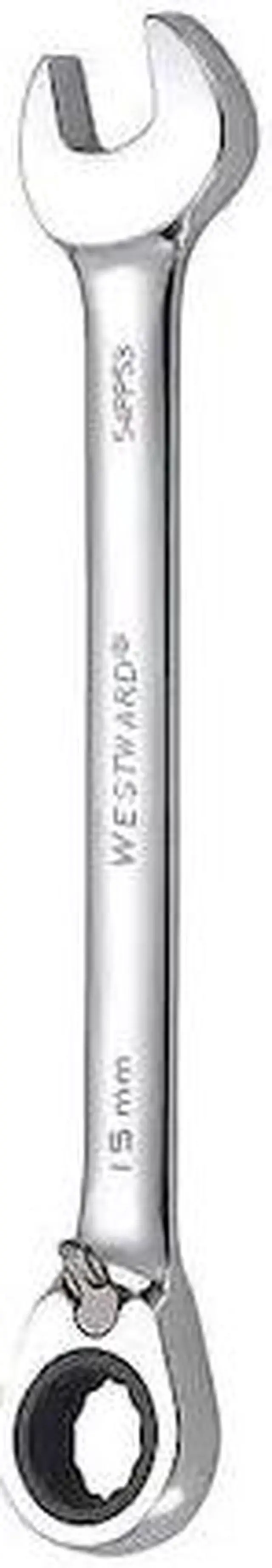 Alt view image 2 of 2 - WESTWARD 54PP53 Wrench, Combination, Metric, 15mm