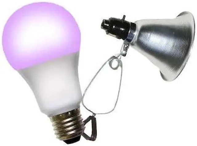 Main image of MIRACLE LED 602286 Clamp Lamp Grow Fixture + Red & Blue LED Grow Light