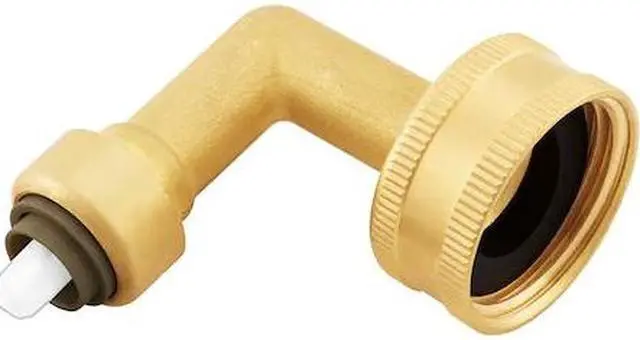 Main image of JONES STEPHENS C77433LF 1/4 X 3/4 GH PlumBite Push On Dishwasher 90 Degree Elbow