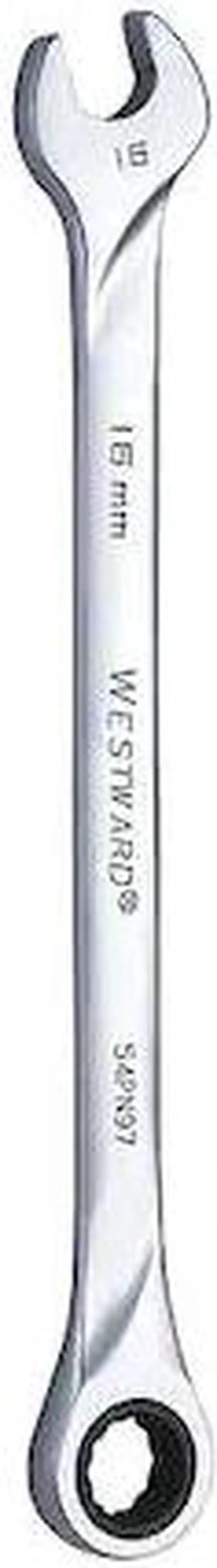 Main image of WESTWARD 54PN97 Wrench,Combination/Extra Long,Metrc,16m