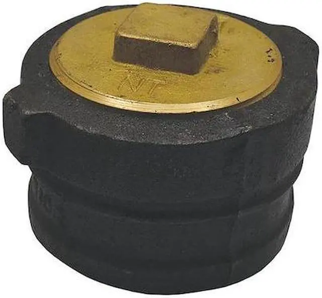 Alt view image 2 of 2 - JONES STEPHENS C38404 No Hub Cleanout w/Plug,4"