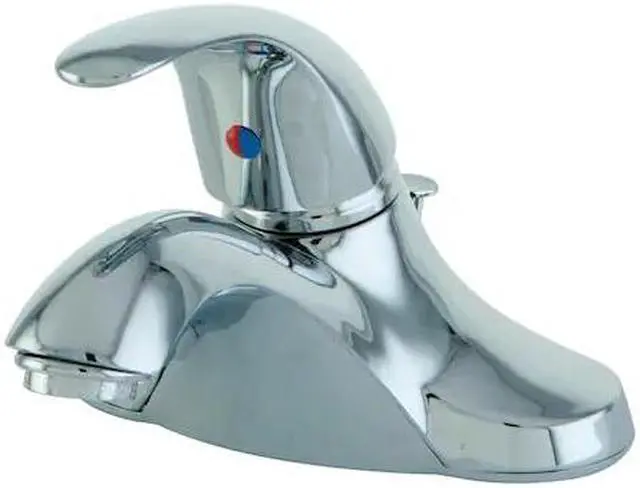 Alt view image 4 of 4 - Single Handle 4" Centerset Lavatory Faucet with Retail Pop-up in Chrome by Kingston Brass