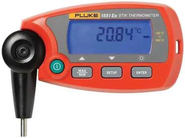 Alt view image 4 of 4 - Fluke 1551A-9 1551A Ex Stik Thermometer Readout