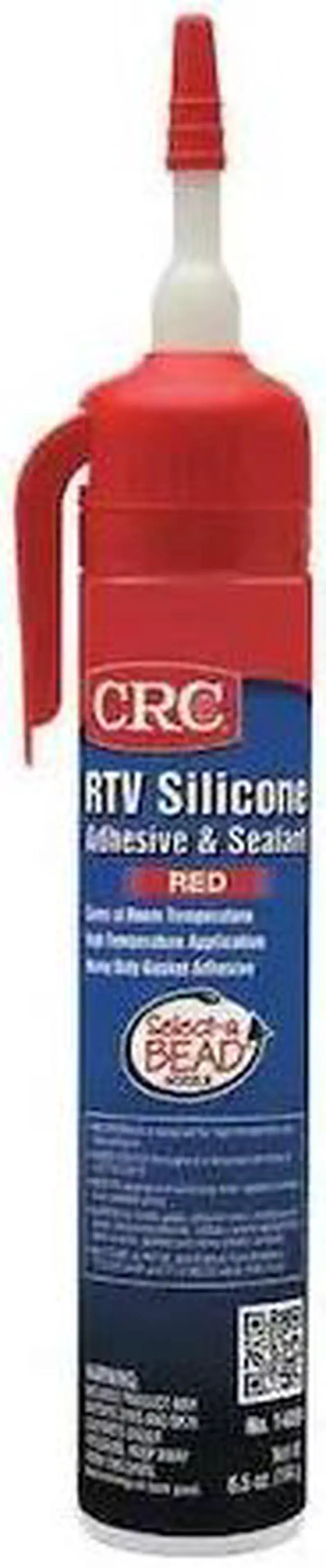 Alt view image 2 of 3 - CRC 14059 High Temp., Low Odor Gasket Sealant, 6.5 oz, Red, Temp Range -80 to