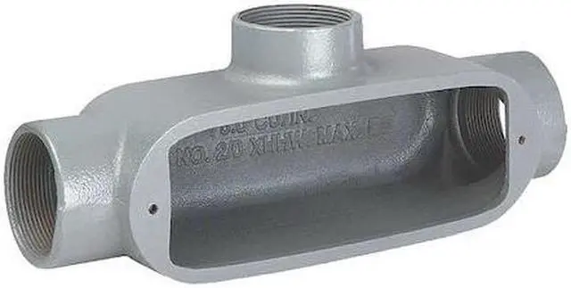 Alt view image 2 of 2 - HUBBELL KILLARK OT-3M Conduit Outlet Body,Iron,T,1 In.