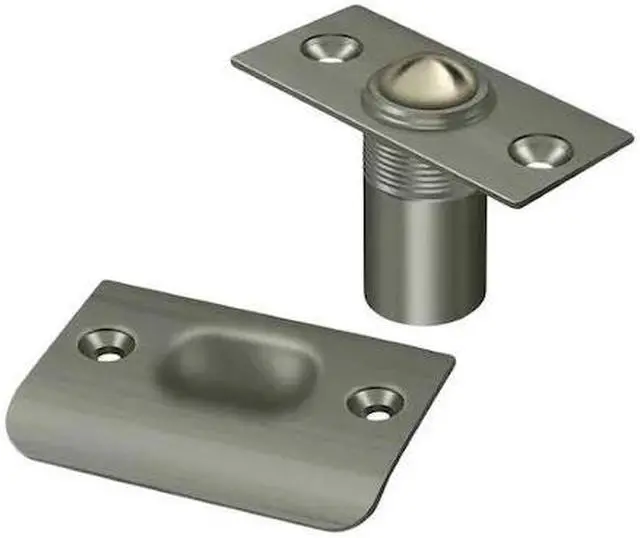 Alt view image 2 of 2 - Deltana BC218U15A Ball Catch Square Corner Solid Brass-US15A