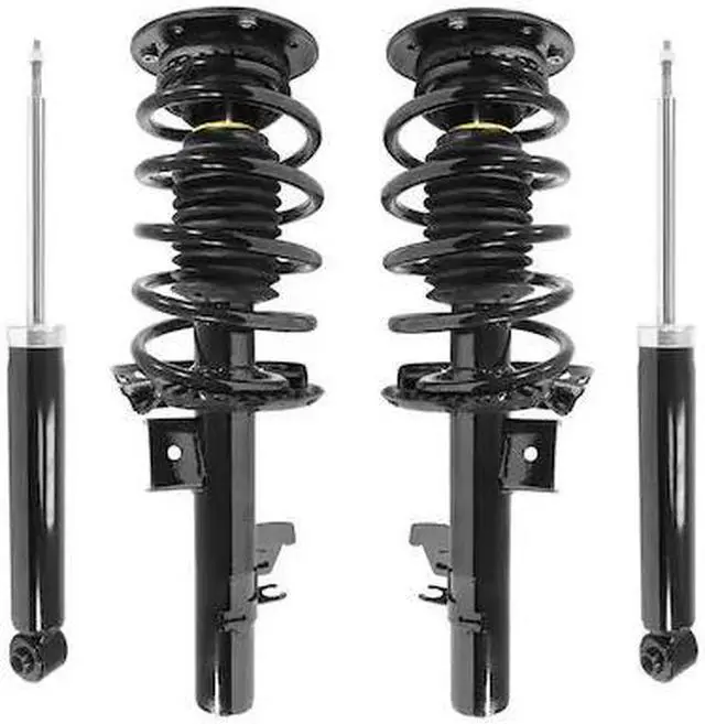 Alt view image 2 of 2 - Unity Automotive 4-11493-259960-001 Fnt & Rr Complete Strut Assembly Shock Kit For 2008-2010 Volvo V70, 2008-2016 Volvo XC70
