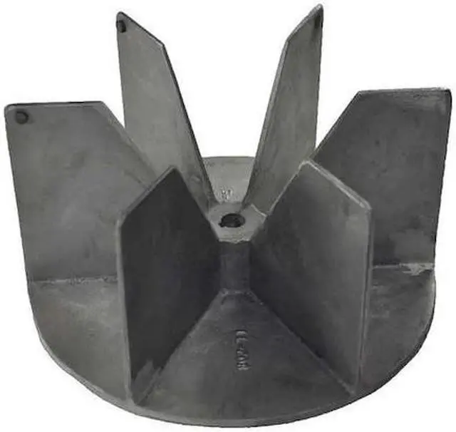 Alt view image 3 of 3 - DAYTON 45J462 Blower Wheel,For Use With 2C864