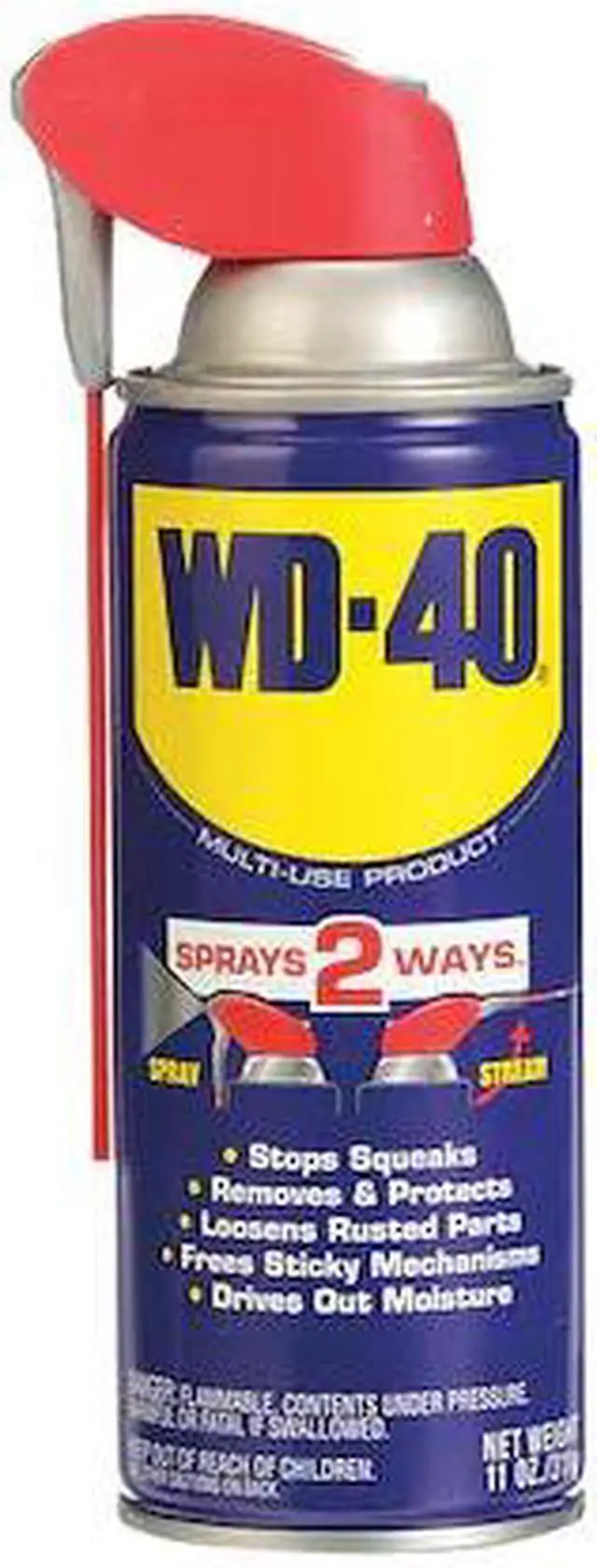 Alt view image 11 of 20 - WD-40 Company Smart Straw Spray Lubricant 11 oz Aerosol Can 490040EA