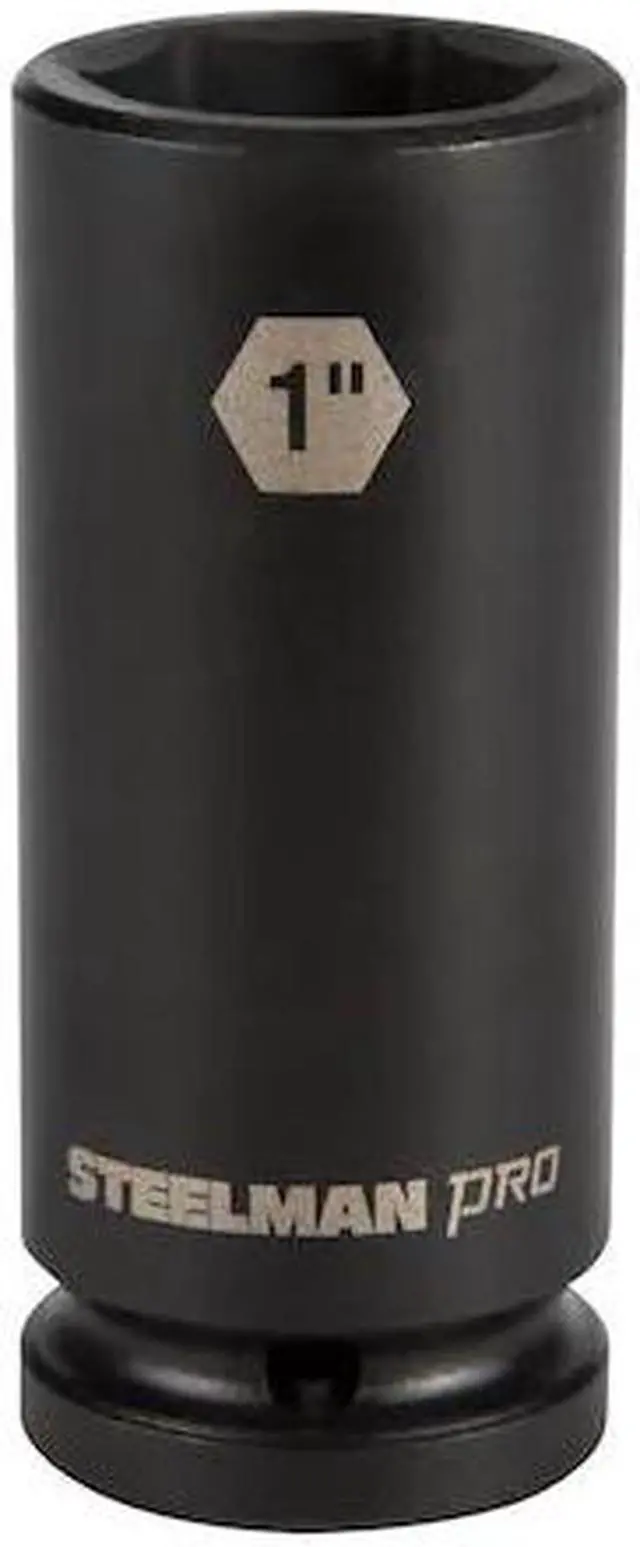 Main image of STEELMAN 79265 3/4" Drive x 1" 6-Point Deep Impact Socket