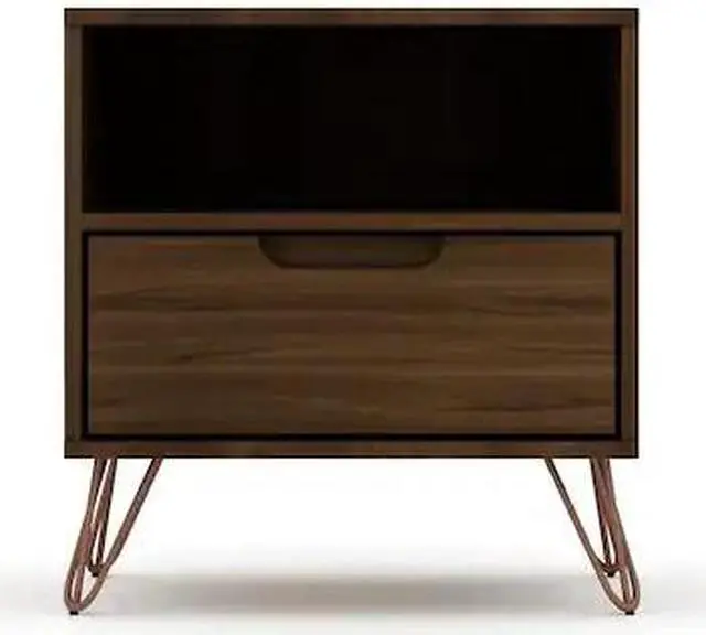 Alt view image 18 of 20 - Rockefeller 1.0  Nightstand in Brown