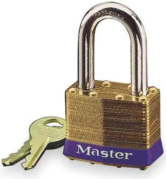 Alt view image 2 of 3 - Padlock, KD, 1-1/2 In H, 4 Pin, Steel