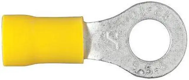 Main image of CURT 59534 Ring Terminals,12-10 Wre,1/4" Stud,PK100
