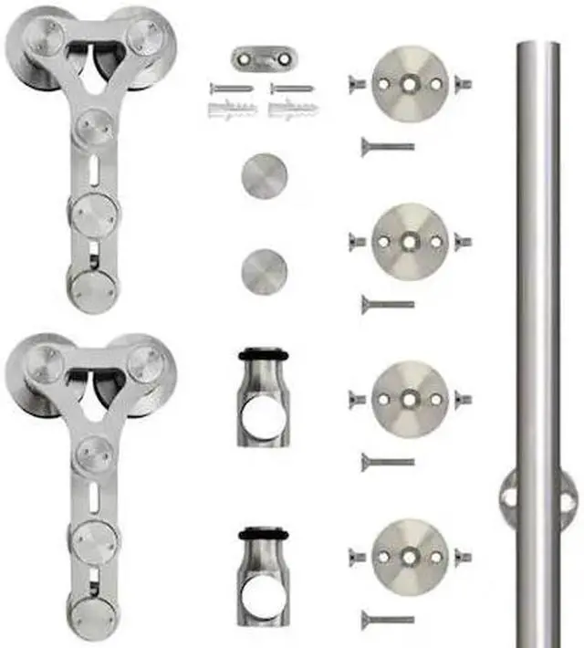 Main image of DESIGNER COLLECTION NT.1400.06WG.SS Stainless Steel 78" Dual Wheel Strap