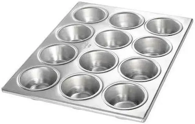 Main image of CHICAGO METALLIC 46120 Muffin Pan,12 Moulds