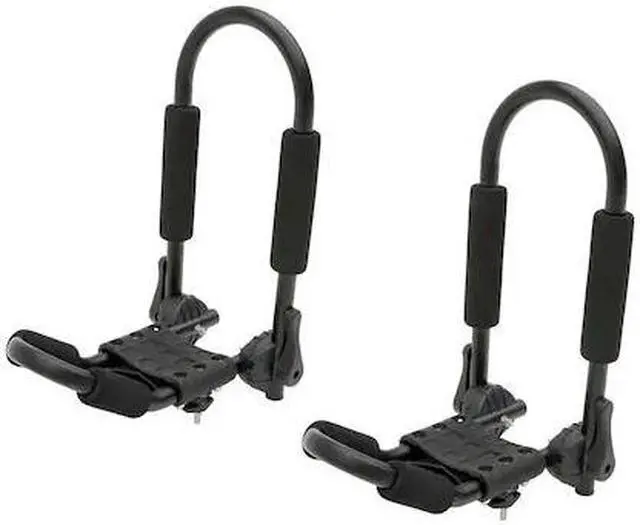 Main image of CURT 18320 Aluminum Roof Rack Kayak Holders