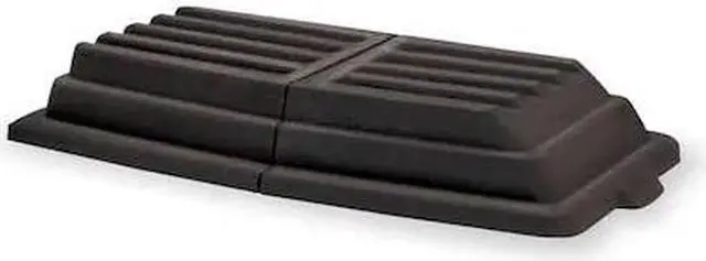 Main image of RUBBERMAID FG102800BLA Tilt Truck Lid,Black,Fits 20-1/4 cu. ft.