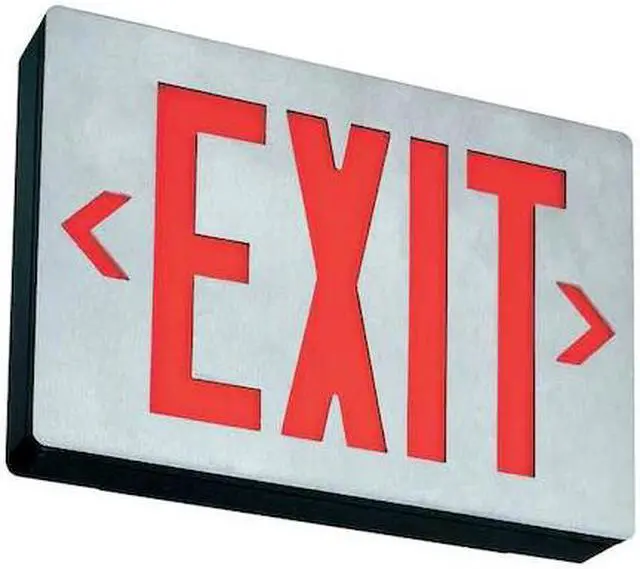 Main image of LITHONIA LIGHTING LENY 3 R EL ACUITY LITHONIA Cast Aluminum LED Exit Sign/