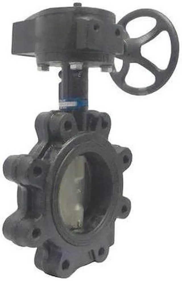 Main image of MILWAUKEE VALVE CL323E 6 Butterfly Valve,Lug,6 In,CI,EPDM,Gear