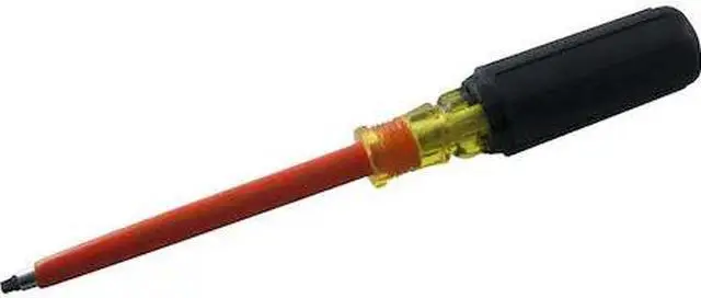 Main image of GRAY TOOLS RB221-I No. 1 XL, Square Recess Screwdriver, 6-1/4" Blade, 1000V