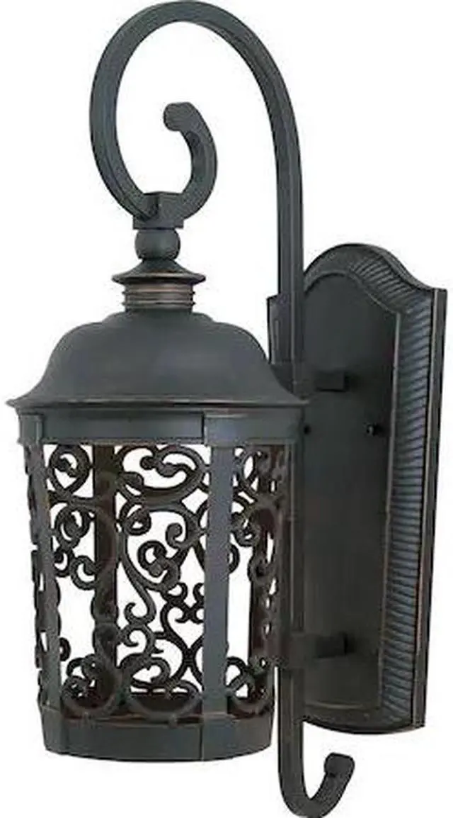 Main image of MAXIM 55394BZ Whisper Dark Sky LED 1-Light 10" Wide Bronze Outdoor Wall Sconce