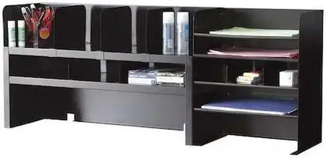 Main image of ZORO SELECT 2KEJ8 Desktop Organizer,13 Compartment,Blk