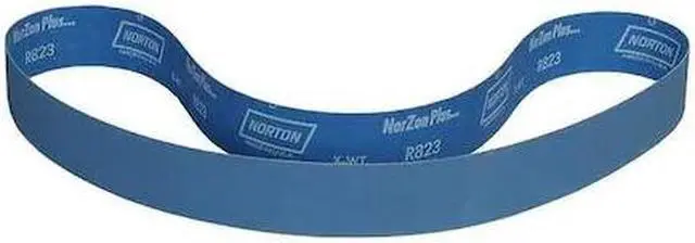 Main image of NORTON ABRASIVES 78072765077 Sanding Belt, 1 1/2 in W, 60 in L, Coated,