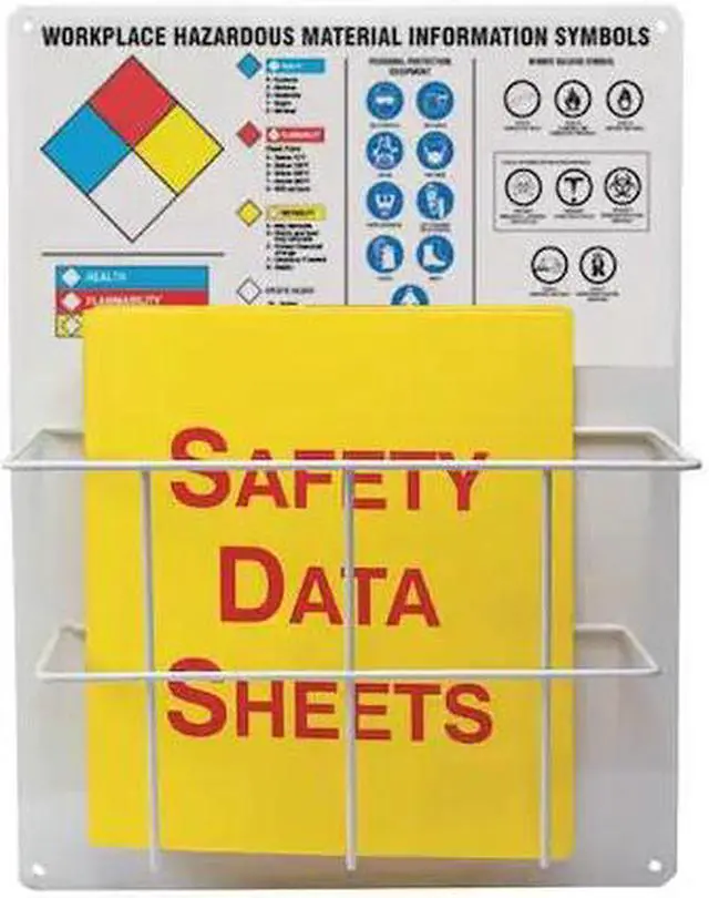 Main image of ACCUFORM ZRS349 Right to Know Center, Workplace Hazardous Material Information