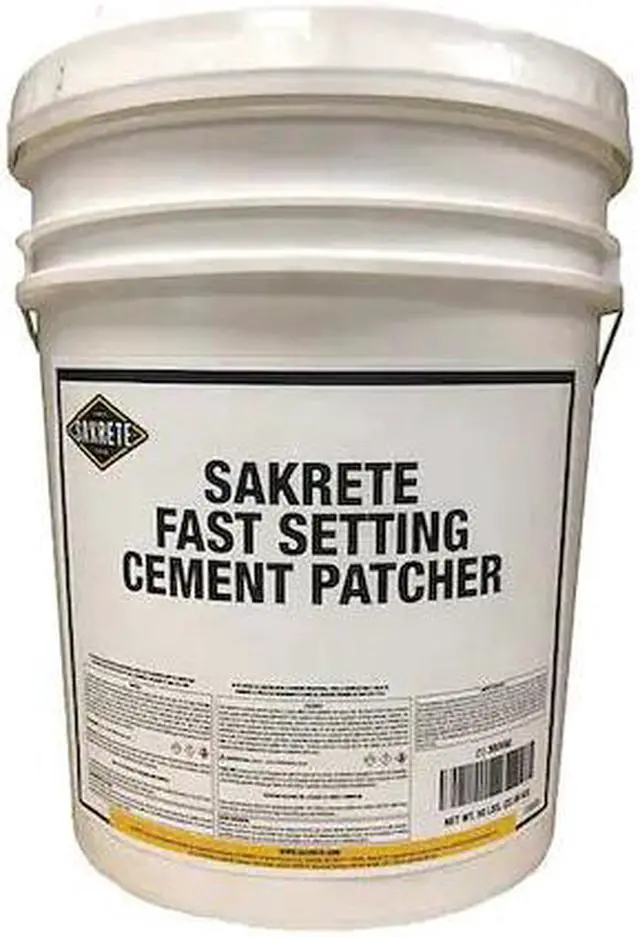 Alt view image 2 of 2 - SAKRETE 120029 Concrete Repair Compound, Pail, Gray, Fast Setting