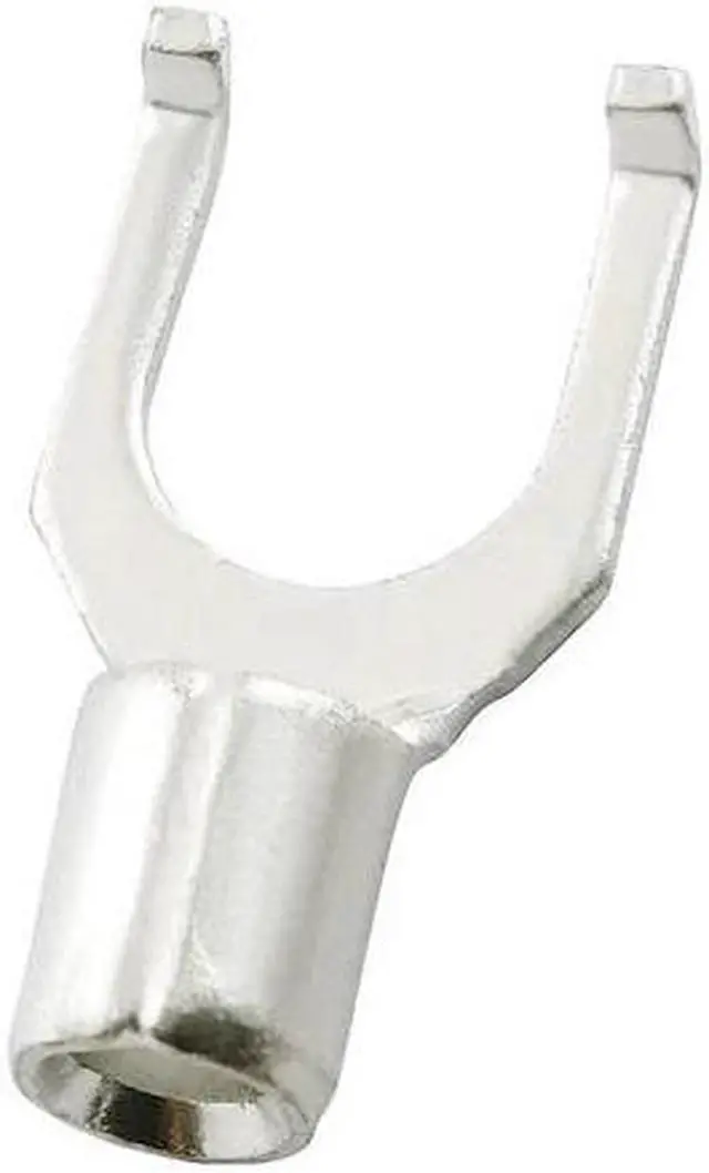 Main image of POWER FIRST 24C870 Fork Terminal, #6 Stud Size, 14 AWG, 600 V, Bare Insulated,