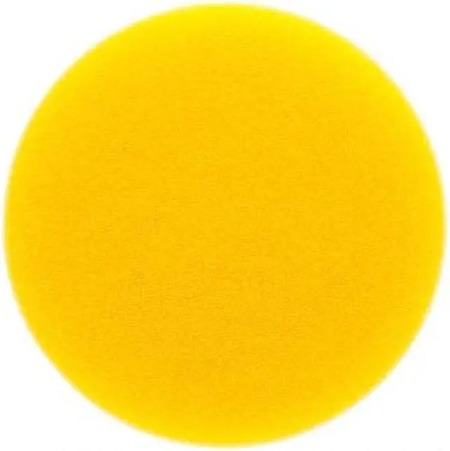 Main image of MIRKA MPADYF-6 Foam Polishing Pad 6 X 1 Yellow Flat, PK2