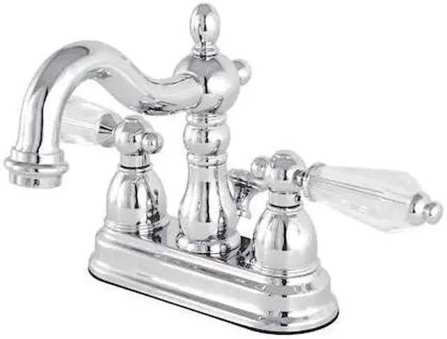 Alt view image 2 of 6 - Kingston Brass KB1601WLL 4 in. Centerset Lavatory Faucet with Retail Pop-Up, Chrome