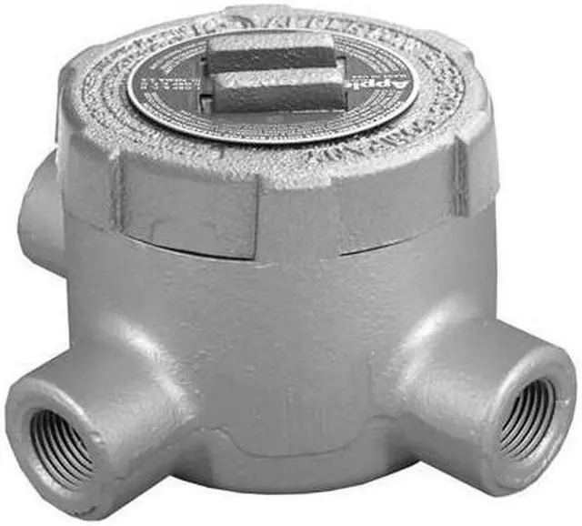 Main image of APPLETON ELECTRIC GUT75 Conduit Outlet Body,Iron,T,3/4 In.